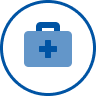 Medizinbeutel-Symbol