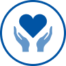 Liebe und Fürsorge-Symbol