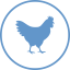 Huhn-Ikone