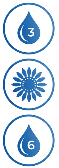 Icon omega 3, Blumen, omega 6