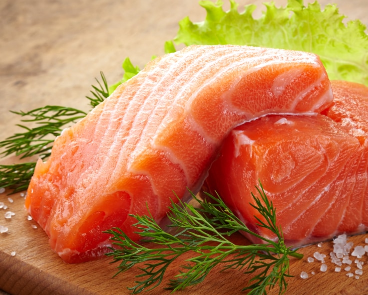 Lachs als eine Zutat für Hill's Produkte