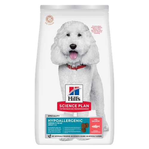 Hypoallergenic Medium Hundefutter Lachs | Hill's Science Plan